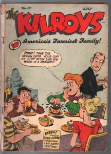 Kilroys #10 1948-ACG-Moronica-Milt Gross-wacky art & story-G