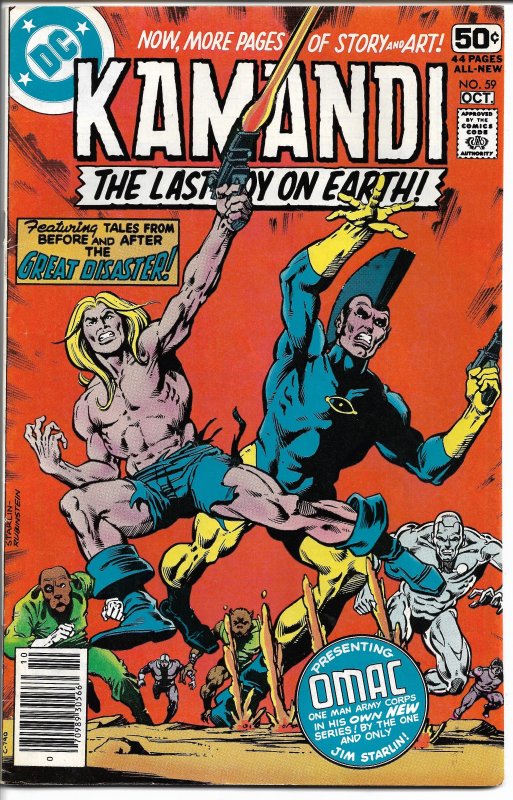 Kamandi, The Last Boy On Earth 59, Oct. 1978 (VF)