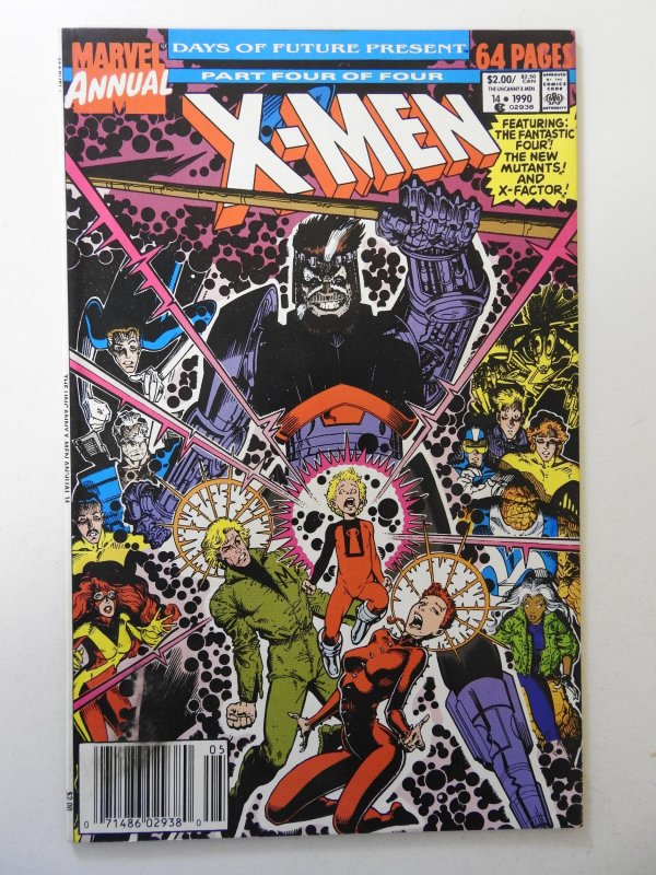 X-Men Annual #14 (1990) FN+ Condition! 1st Cameo App of Gambit!