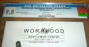 Wormwood: Gentleman Corpse - Calamari Rising #1 CGC 9.8 ben templesmith variant 