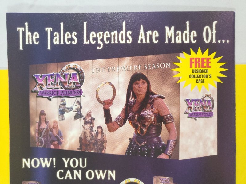 Xena Warrior Princess Blood Lines #1 & #2 Photo Covers 1998 Topps Comics