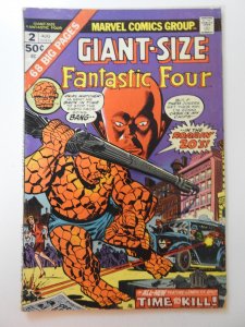 Giant-Size Fantastic Four #2  (1974) Time to Kill! Solid VG- Condition!