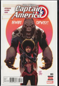 Captain America: Sam Wilson #3 (2016) Captain America [Key Issue]