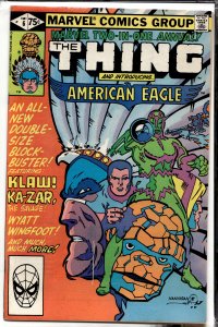 Marvel Two-in-One Annual #6 (1981) American Eagle [Key Issue]