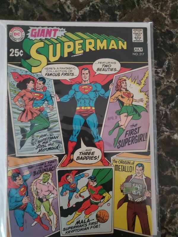 Superman #217 (1969, DC) VF-