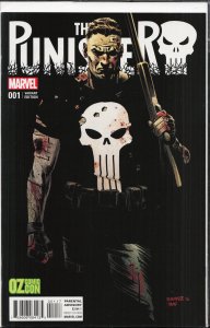 The Punisher #1 Oz Comicon Cover (2016) Punisher