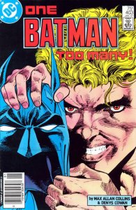 Batman #403 (Newsstand) VF ; DC | Max A. Collins 1st Print