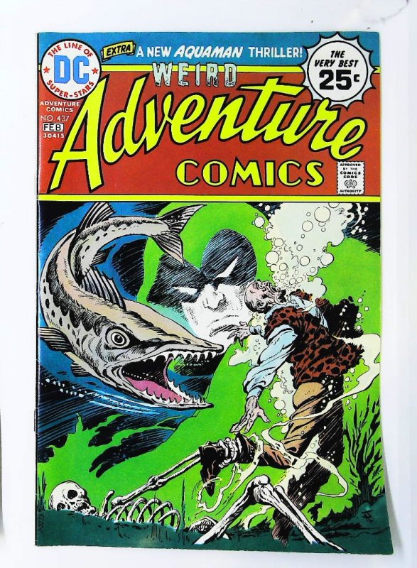 Adventure Comics (1938 series) #437, VF+ (Actual scan)