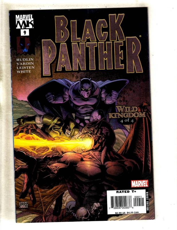 Lot Of 8 Black Panther Marvel Comic Books # 9 11 12 13 14 15 16 17 Avengers MF13