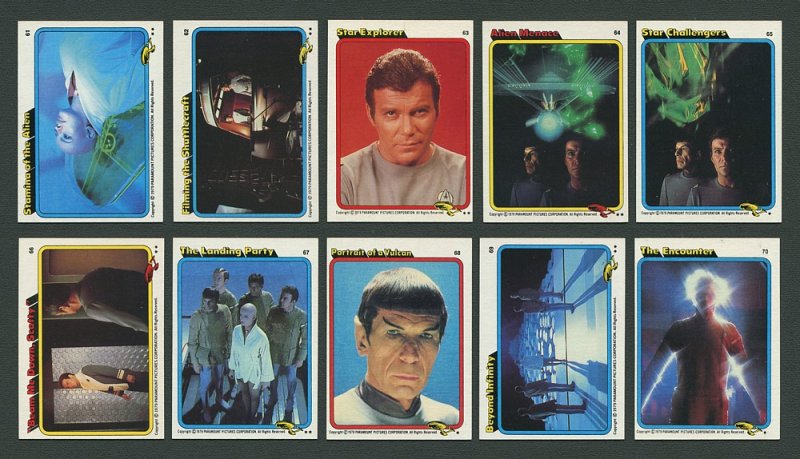 1979 Topps Star Trek : The Motion Picture Set NM