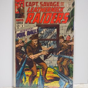 Captain Savage and His Leatherneck Raiders #8 (1968) VF Mission: Foul Ball!