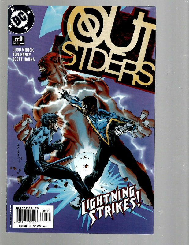 12 DC Comics Outsiders # 1 2 3 4 5 7 9 10 11 12 13 15 J438