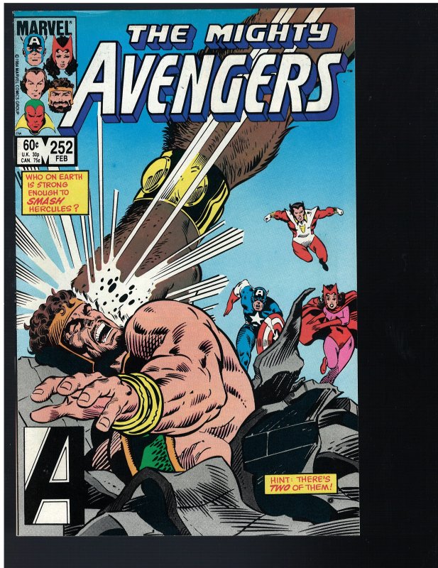 Avengers #252 (Marvel, 1985) NM