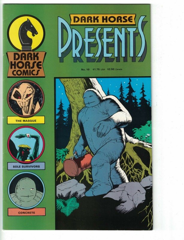 Dark Horse Presents #10 FN; Dark Horse | 1st appearance of the mask (masque) 