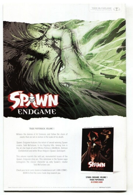 SPAWN #194 2009 Low print run-Image comic book