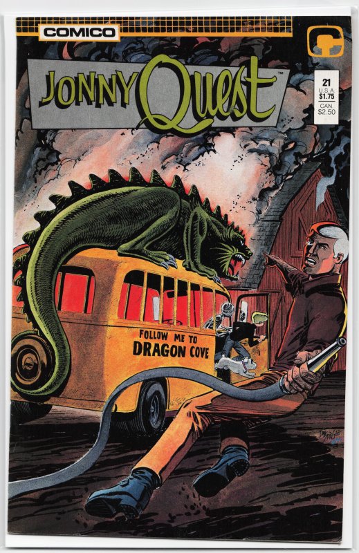 Jonny Quest #21 (1988) Jonny Quest