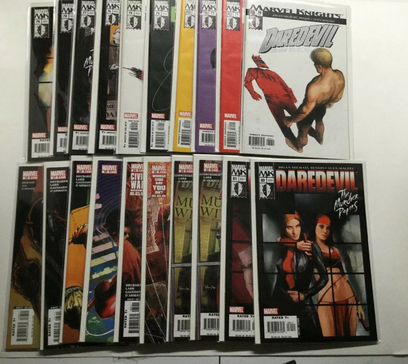 Daredevil 1-103 105 107 110-116 119 501-505 Ann. 1 Saga Lot Run Near Mint Marvel