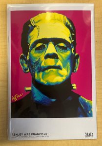 Mad Love Universal Monsters Set by Ashley Was framed Dracula Frankenstein Bride
