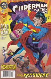Action Comics #704 (Newsstand) FN ; DC | Superman the Outsiders Eradicator