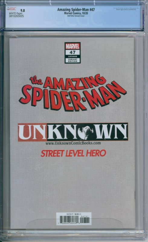 Marvel Comics Amazing Spider-Man #47 (A) CGC 9.8 Variant