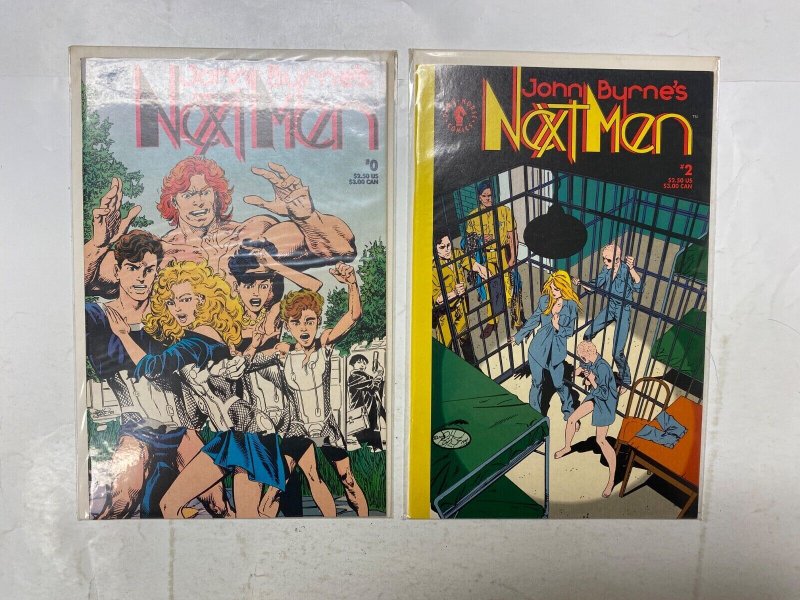 4 Next Men #0 2 3 5 DARK HORSE comic book 37 KM41