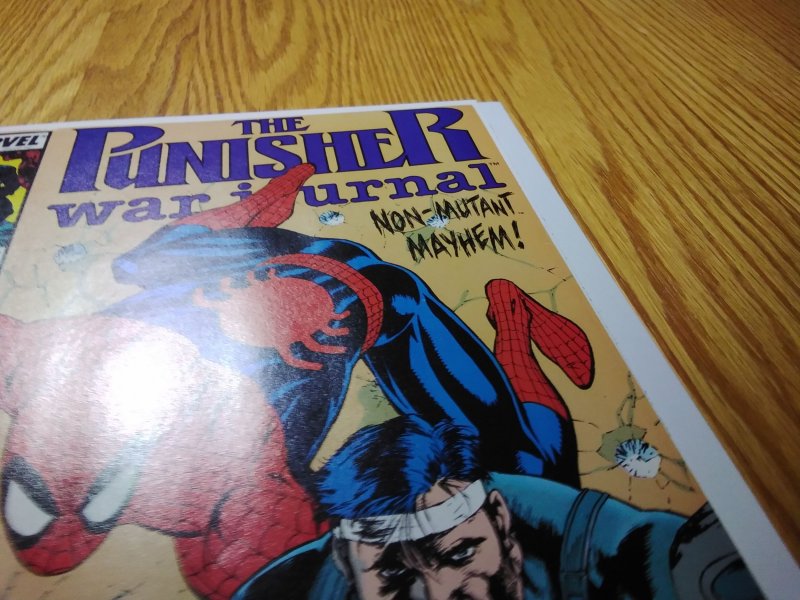 The Punisher War Journal #15 (1990) Spider-Man