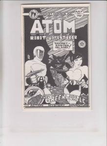 Atom: Robot Adventurer #1 VF/NM underground comix - pulp mania - july 1976