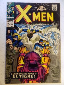 X-MEN # 25 MARVEL SILVER 1ST EL TIGRE MUTANTS VG/FN