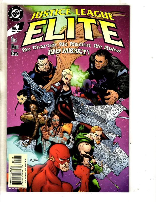 11 Justice League Elite DC Comic Books # 1 2 3 4 5 6 7 8 9 10 12 Batman CR21