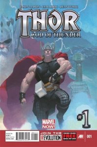 Thor God of Thunder #1 (2013) Esad Ribic Cover MARVEL NM.
