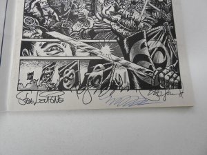 Teenage Mutant Ninja Turtles #9 (1986) Signed Eastman/Laird+3more! VF+ Condition