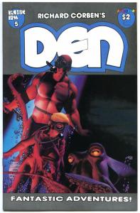 DEN #5, VF/NM, Richard Corben, Fantagor, Horror, 1988, Sci-Fi, more RC in store