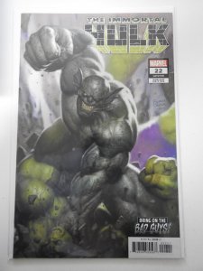 The Immortal Hulk #22 Ryan Brown 'Bring on the Bad Guys' Variant (2...