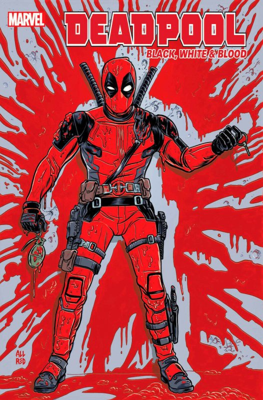 DEADPOOL: BLACK  WHITE & BLOOD 4 ALLRED VARIANT