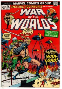 Amazing Adventures #20 (1973) War of the Worlds - Marvel Comics