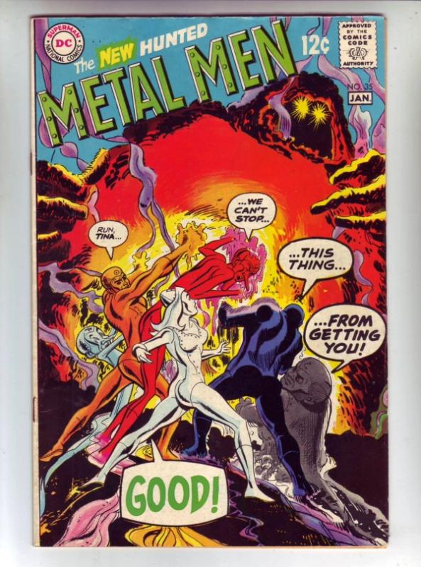 Metal Men #35 (Jan-69) VF/NM- High-Grade Metal Men (Led, Tina, Tin, Gold, Mer...