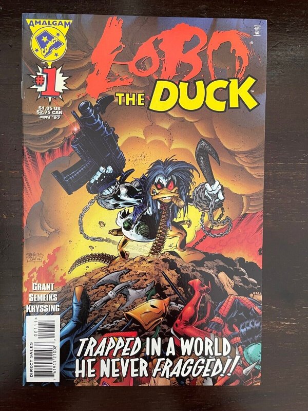 Lobo the Duck #1 Marvel DC 1997 VF 8.0 