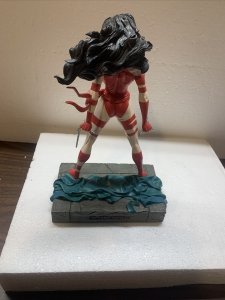 1996 Marvel ELEKTRA Statue, Limited  212/2500 *No Box Approximately 10”