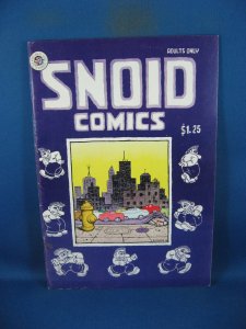 SNOID COMICS 1 VF CRUMB FIRST PRINT KITCHEN SINK 1980