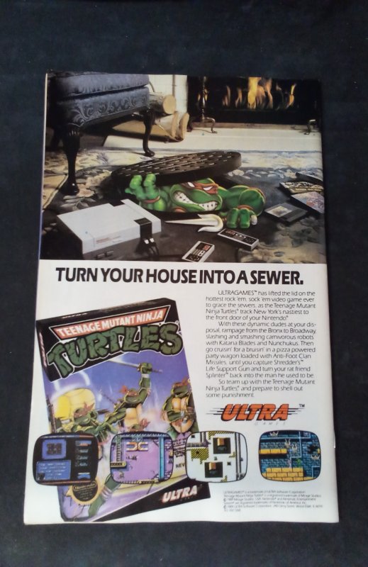 Teenage Mutant Ninja Turtles Adventures #4 (1989)