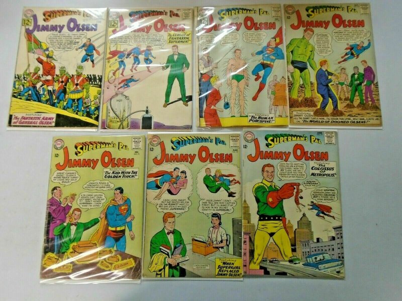 Silver Age Jimmy Olsen Comic Lot 12¢ Covers #60-89 13 Diff Avg 4.0 VG (1962-65)