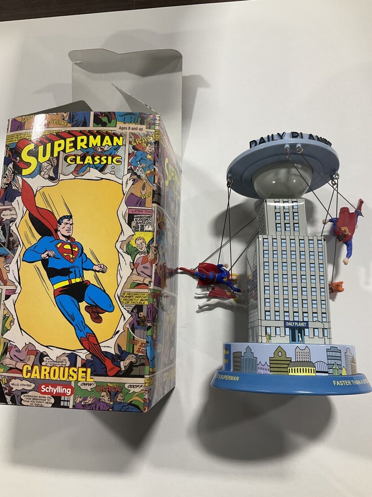Superman Classic Carousel Schylling 2001 DC Comics | Comic Collectibles ...