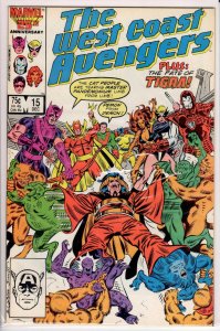 West Coast Avengers #15 (1986) 9.8 NM/MT