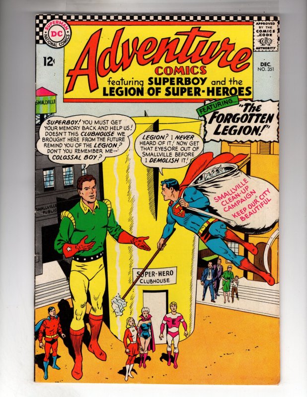 Adventure Comics #351 (1966)   / MC#100