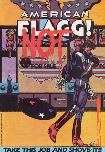 American Flagg #8 FN ; First | Howard Chaykin