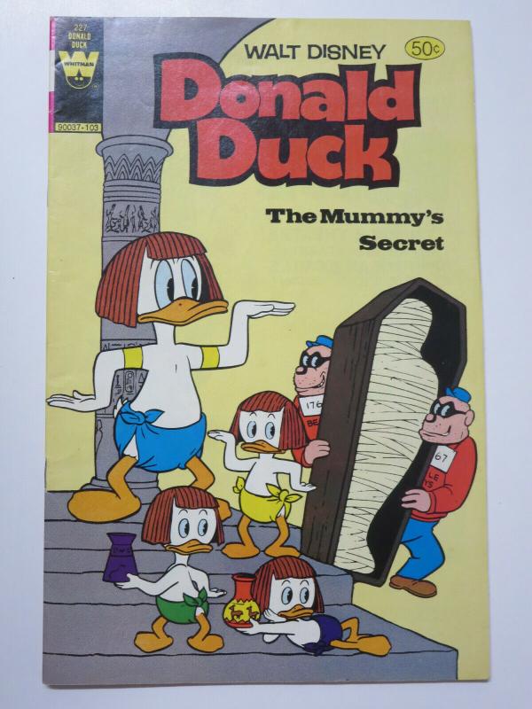 Donald Duck (Whitman 1981) #227 F- Disney Comics Book
