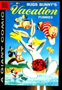 Dell Comics Bugs Bunny's Vacation Funnies #8