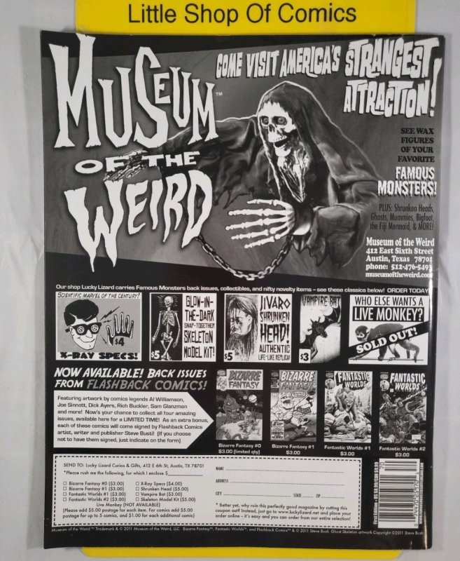 Famous Monsters Of Filmland Retro #70 Previews Exclusive FN 2011 Monsters Inc