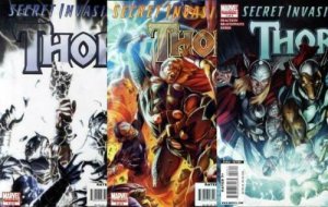 SECRET INVASION THOR (2008) 1-3  Beta Ray Bill 
