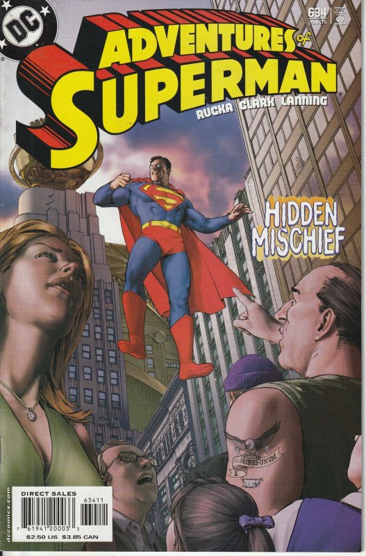 Adventures of Superman #634 Direct Edition (2005)  Mr. Mxylptlk !